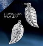 Náušnice Eternal Love Palm Leaf