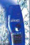 Sprchový gel  Ascent s ledovou citrusovou vůní SENSES